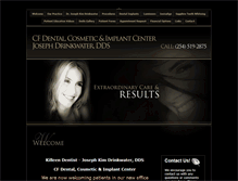 Tablet Screenshot of centralfamilydental.com